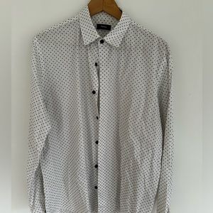Theory Patterned Dress Shirt